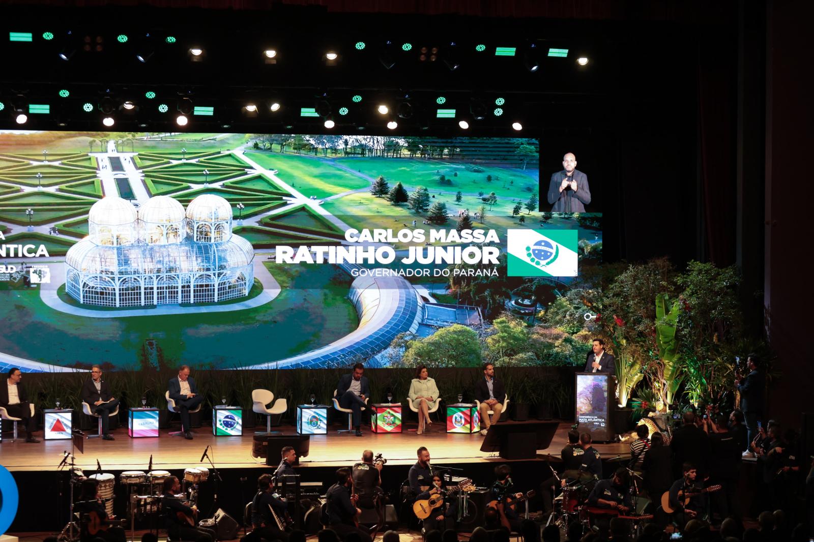 Ratinho Junior defende que Brasil lidere discussões globais sobre uso de recursos naturais