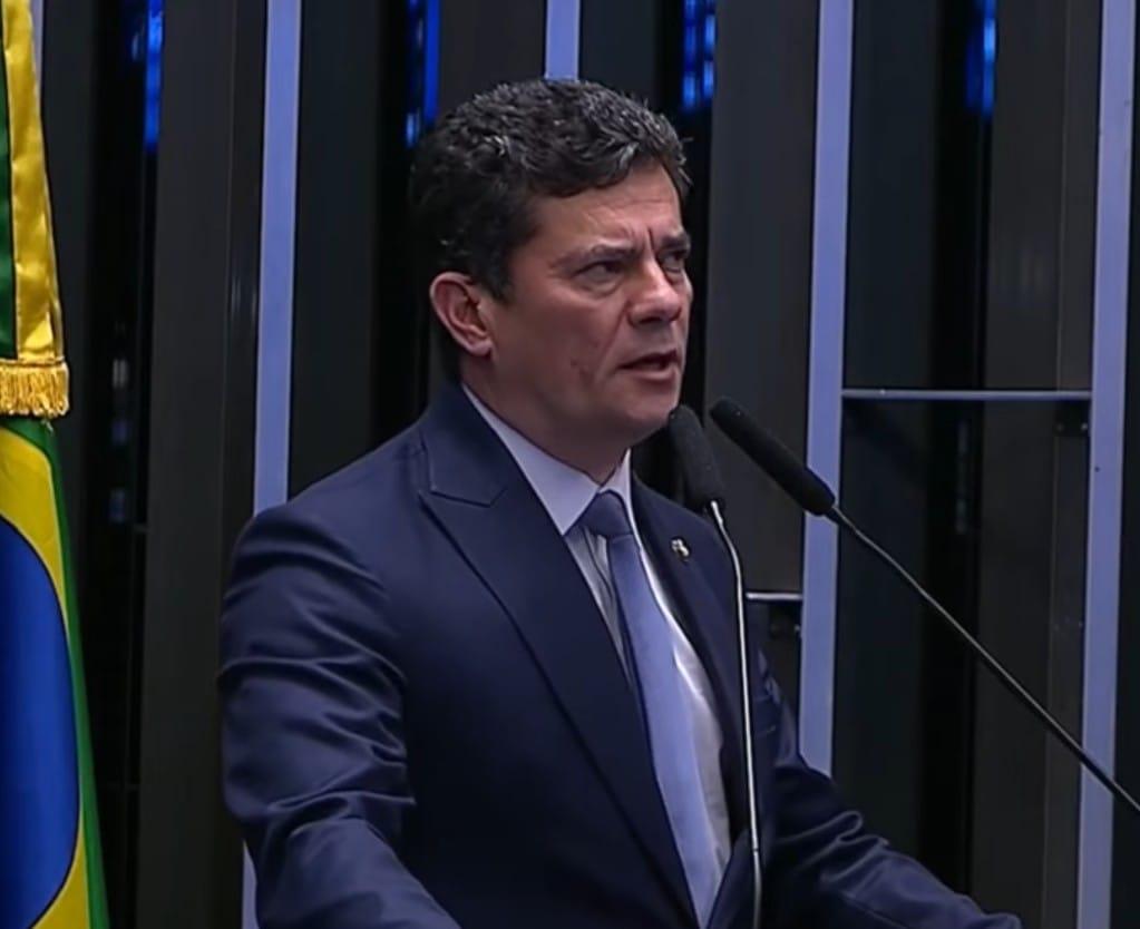 Tribuna do Senado Moro defende fim do foro privilegiado: “Sempre fui contra