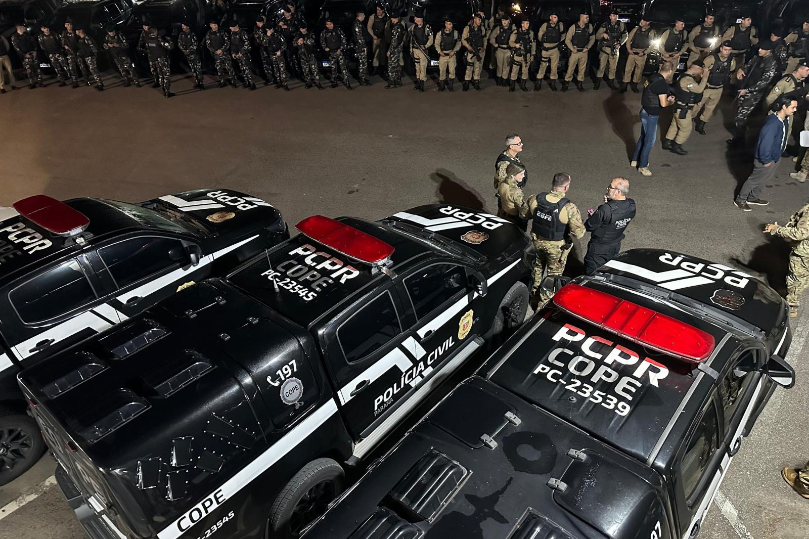 Paraná derruba número de homicídios em 30,4% e roubos também caem 18,6% em 2025