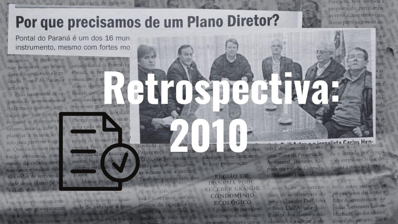Retrospectiva 2010: O debate sobre o Plano Diretor em Pontal do Paraná