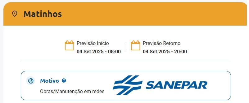 Sanepar interliga redes na Praia Grande