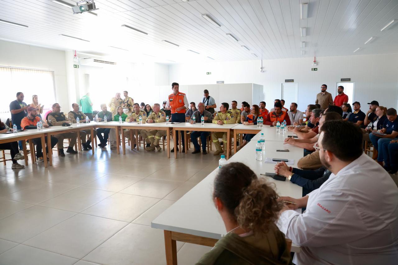 Governo do Estado avança na reconstrução de Rio Bonito do Iguaçu com obras emergenciais de moradia