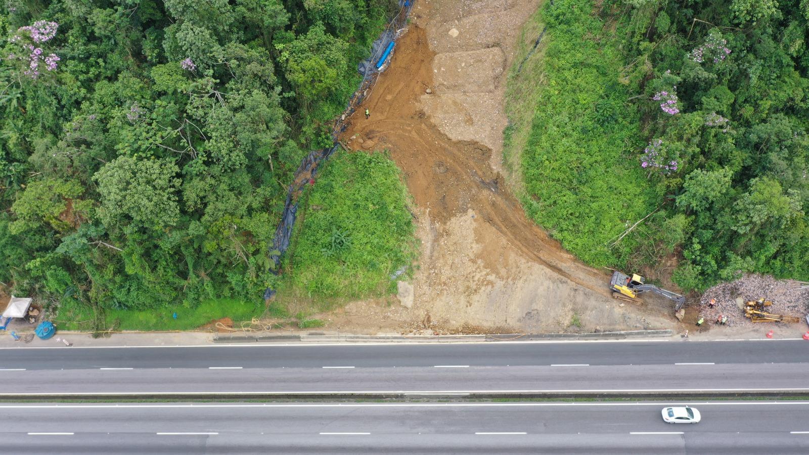 EPR Litoral Pioneiro dá início à última etapa para solução definitiva na encosta do km 43 da BR-277