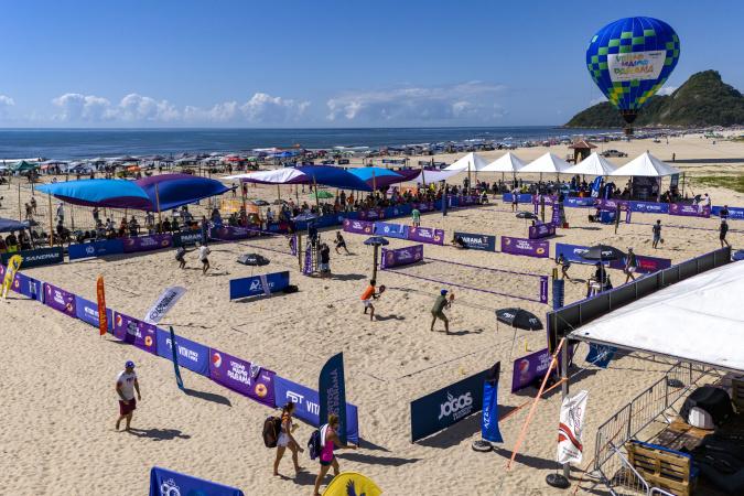 PAUTA DIA 27 - 15H: COMEÇA O TORNEIO DE BEACH TENNIS FPT BEACH SERIES 1500 – PORTOS PARANÁ, EM CAIOBÁ