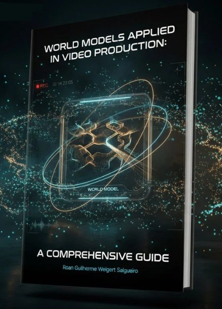 Paranaense Roan Weigert lança livro com tutorial para ‘World Models’, inteligência artificial com modelos de mundo para geração de vídeos