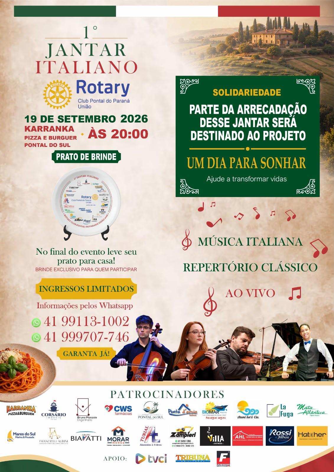 UM JANTAR QUE VAI MUITO ALÉM DA MESA!