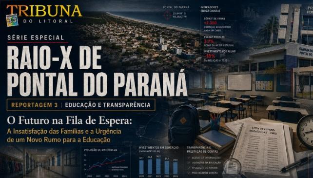 SÉRIE ESPECIAL: RAIO-X DE PONTAL DO PARANÁ REPORTAGEM 3 | EDUCAÇÃO E TRANSPARÊNCIA