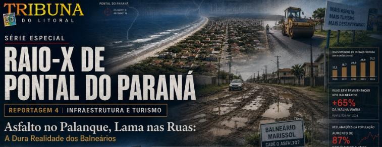 SÉRIE ESPECIAL: RAIO-X DE PONTAL DO PARANÁ REPORTAGEM 4 / INFRAESTRUTURA E TURISMO